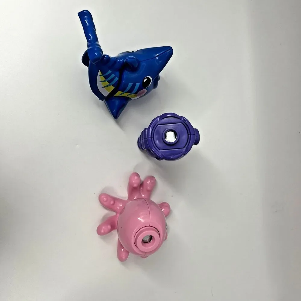 VTech Jiggle and Giggle Fishing Set Replacement Sea Creatures Lot - #1 #3 #6
